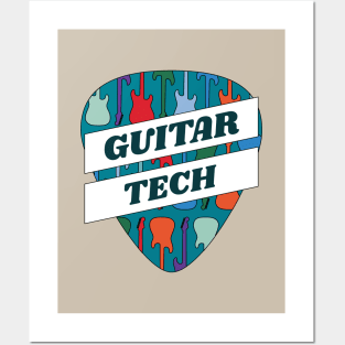 Guitar Tech Guitar Pick Posters and Art